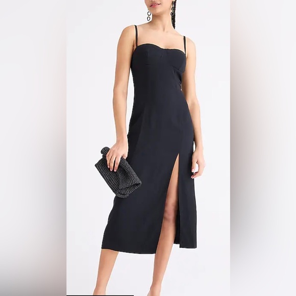 NWT J Crew Collection invite dress in crepe multiple sizes - Picture 1 of 7